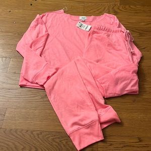 Sweatshirt and sweatpants